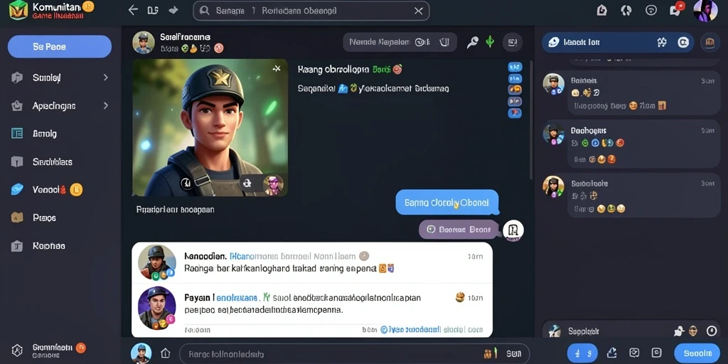 Karakter-karakter unik yang menambah keseruan bermain.