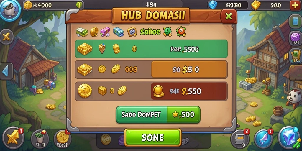 Karakter unik dan senjata dengan kekuatan hebat.