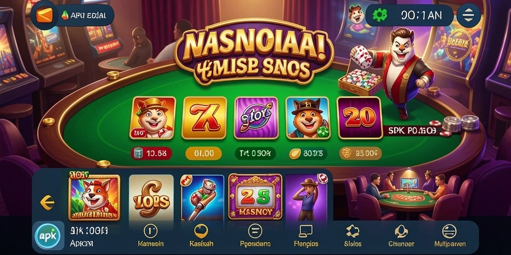 Berbagai level menantang dengan desain kreatif.