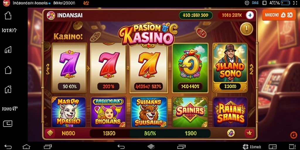 Screenshot memperlihatkan salah satu level yang menantang.