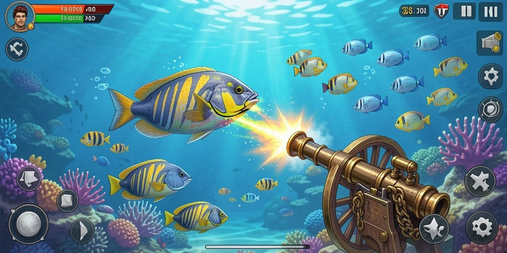 Fitur multiplayer yang memungkinkan bermain dengan teman.